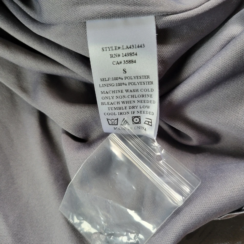 ✨️HP✨️Sage The Label | Anthro | NWT Wild Thoughts Silver Jacquard Leopard Dress - Picture 6 of 16